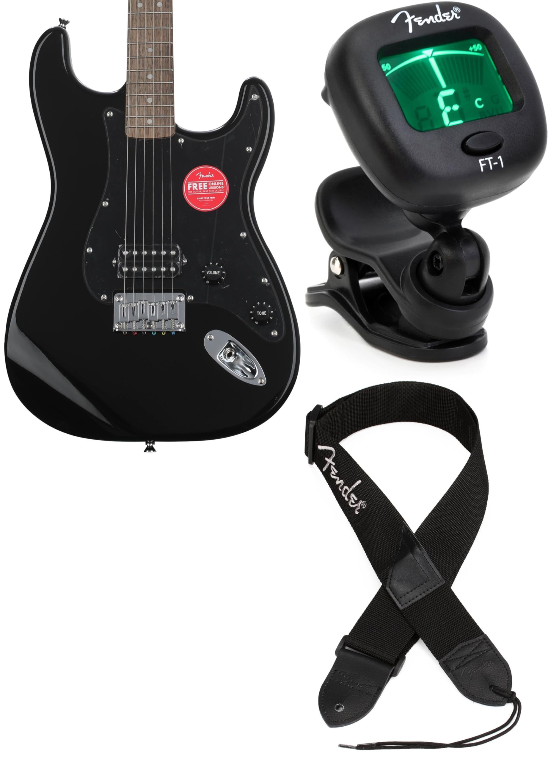 Amazon.com: Fender Squier Sonic Stratocaster HT H Electric